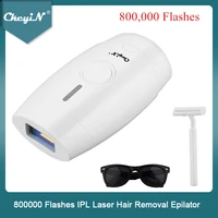 ckeyin 800000 flashes ipl laser hair removal system epilator permanent painless hair remover women facial body depilador home