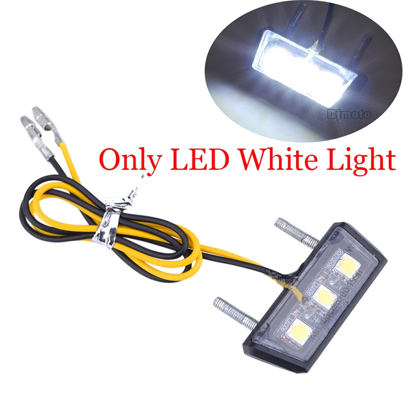 LED Tail Light 12V мотоцикл задний стоп-сигнал светодиодный задний стоп светильник лампы для мотоциклов с крутящим моментом хвост светильник заднего номерного знака светильник аксессуары декоративные светодиодные лампы Emark - Цвет: LED Tail Light