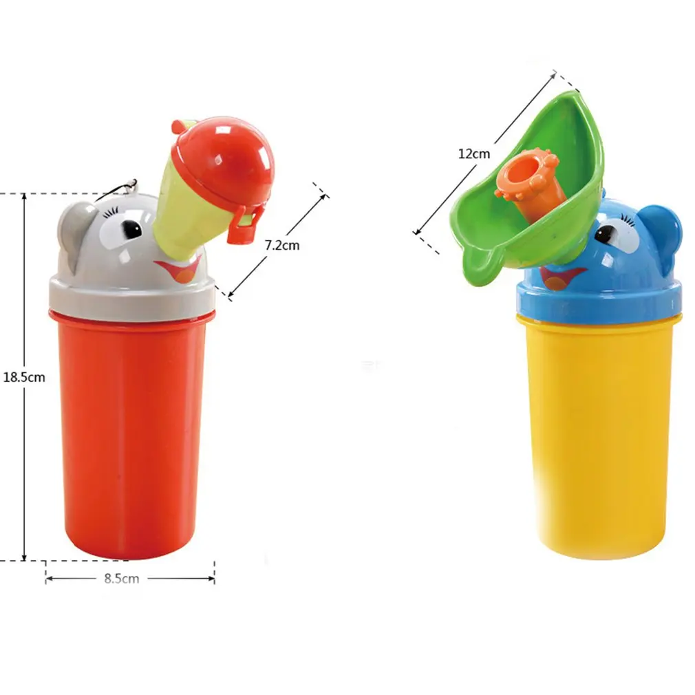 

Portable Urinal Car Portable Convenient Travel Cute Baby Urinal Kids Potty Boys Girls Car Toilet Vehicular Traveling Urination