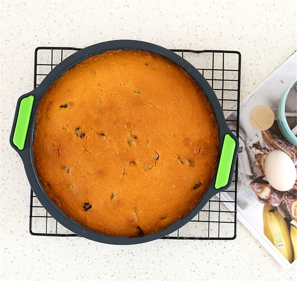 Не прилипающие формы для выпечки тортов и пирожных Еда Класс силиконовый