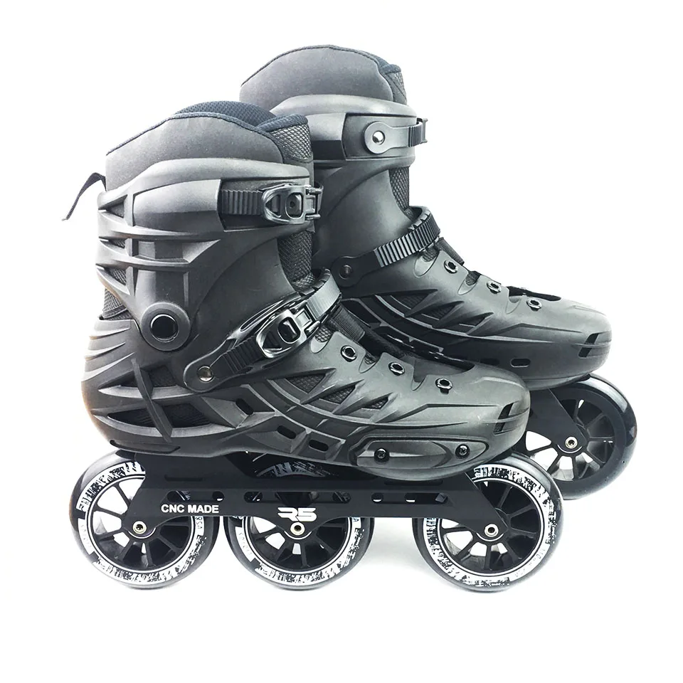 

Japy Skates Roselle RS6 Inline Skates 72-76-80mm or 3*110mm Slalom Speed Inline Skates Roller Free Skating Shoes Sliding Patines