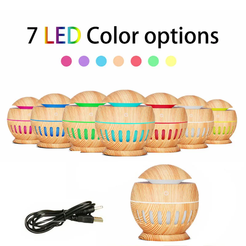 Ультразвуковой увлажнитель воздуха с 7 видов цветов|Увлажнители воздуха| |