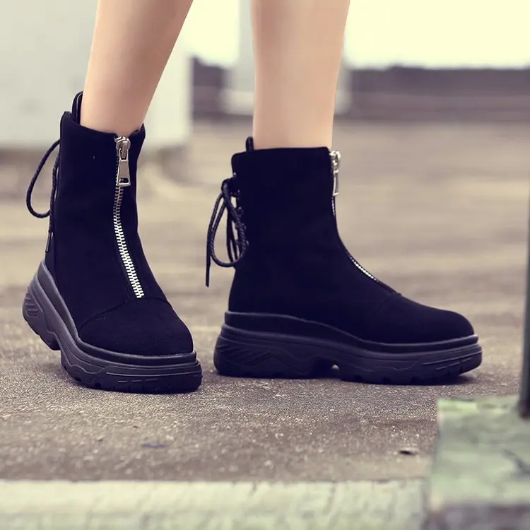 Высокие зимние сапоги женская обувь коллекция 2019 года женские ботинки Ботинки