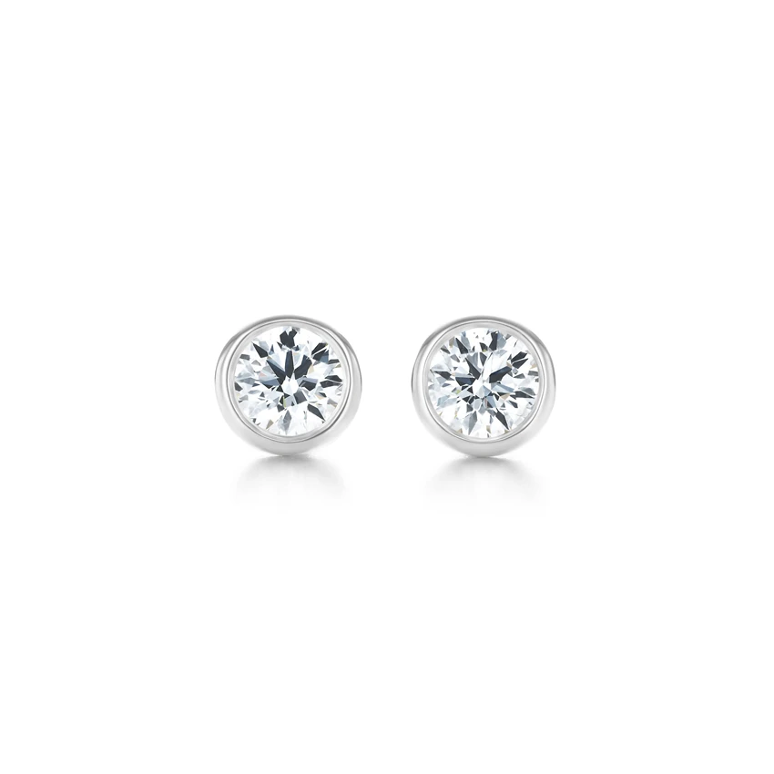 

Personality exquisite classic round stone earrings earrings