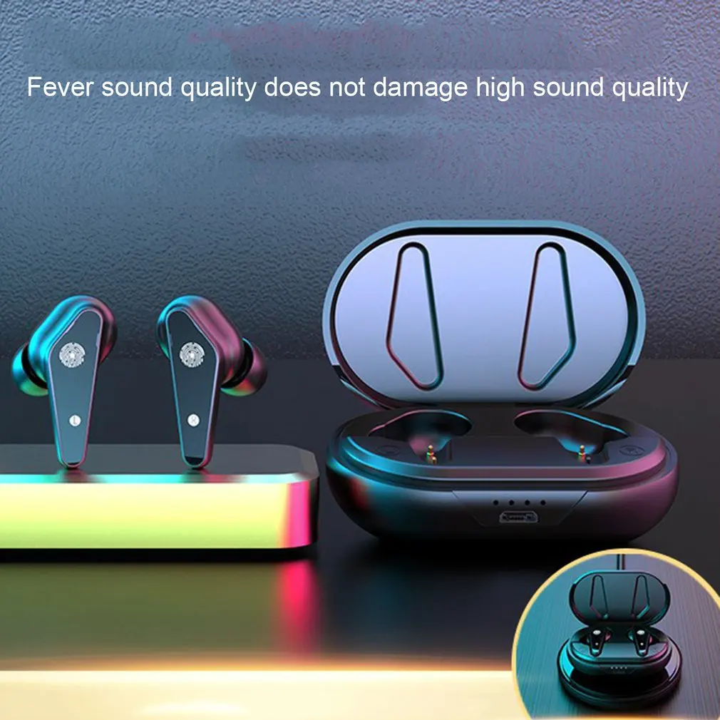 

Wireless Earphones Touch Control Sport Waterproof Fitness Earbuds Noise Reduction Sports Earbuds With Charging Case