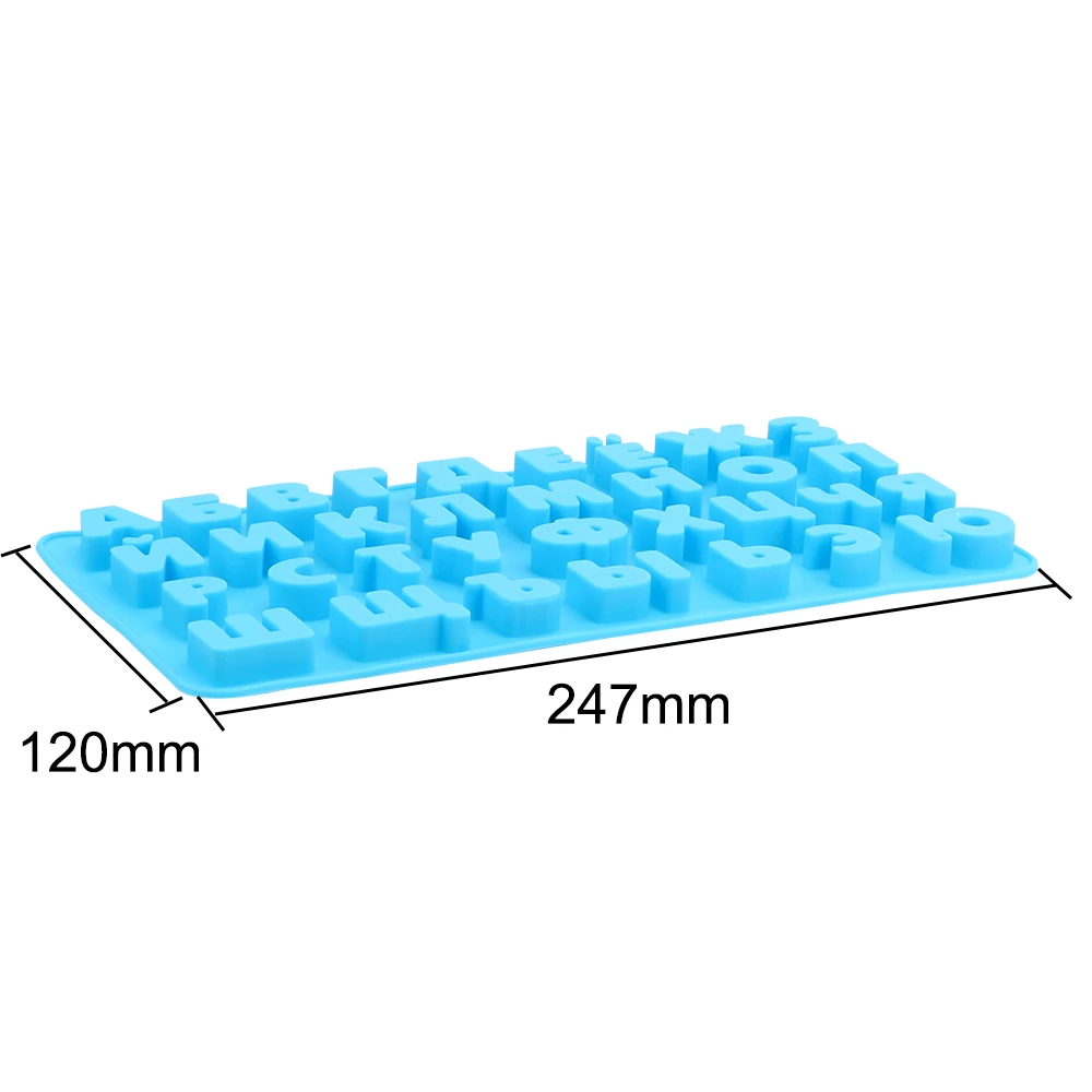 Силиконовая форма NICEYARD для украшения торта с буквами и русским алфавитом | Дом