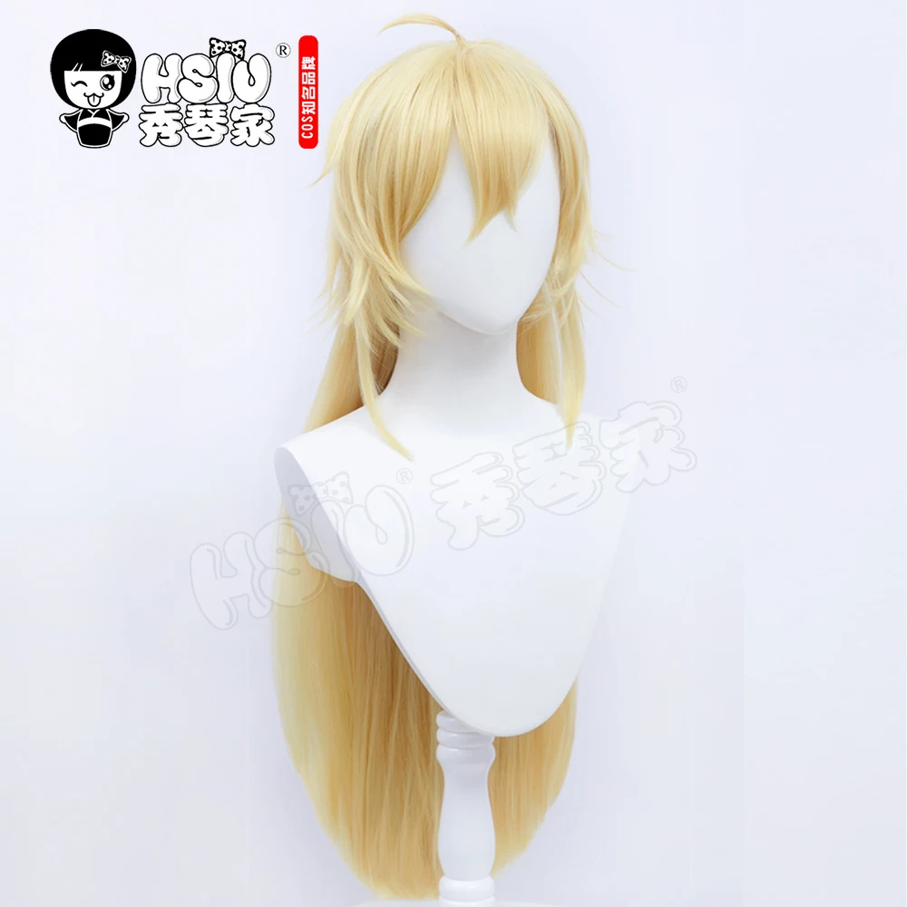 Парик для косплея алкаид из игры путешественник во времени и космосе кремовый