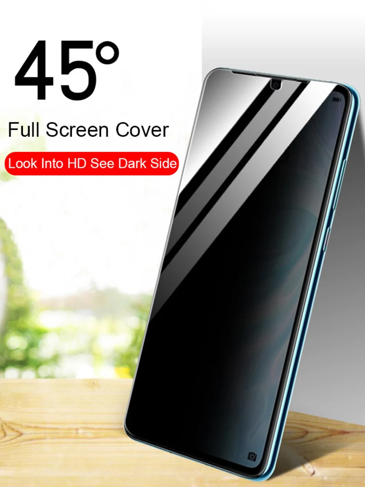 Противошпионская пленка из закаленного стекла Защита экрана для Huawei Mate20/Mate20 Pro