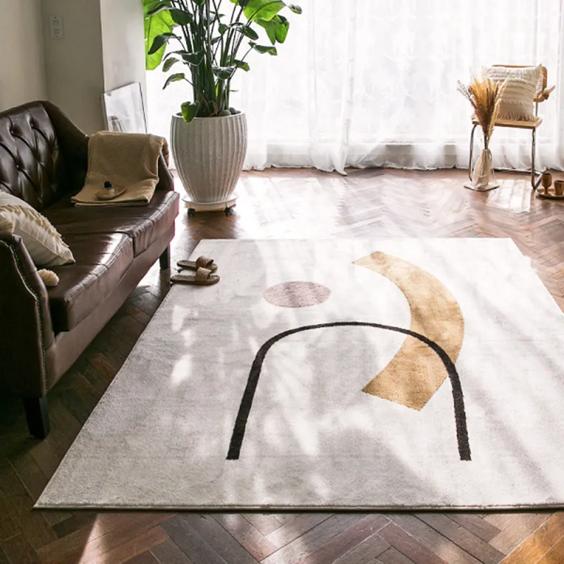 

Soft Shaggy Carpet for Living Room Nordic Bedroom Fluffy Rug Sofa Coffee Table Floor Mat Kids Room Crawling Rugs And Carpets