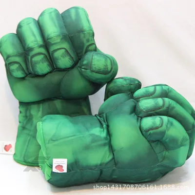 

Marvel Avengers Hulk Fist gloves Plush cotton Figure Toys Dolls Gifts 30cm