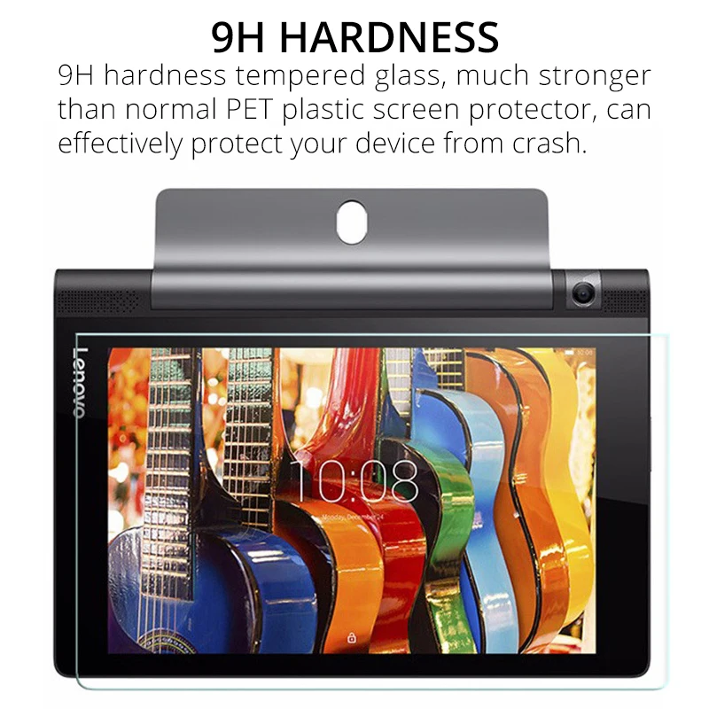2 шт. 9H закаленное стекло протектор экрана для lenovo Yoga Tab 3 10.0 Plus Pro 10.1 Защитная