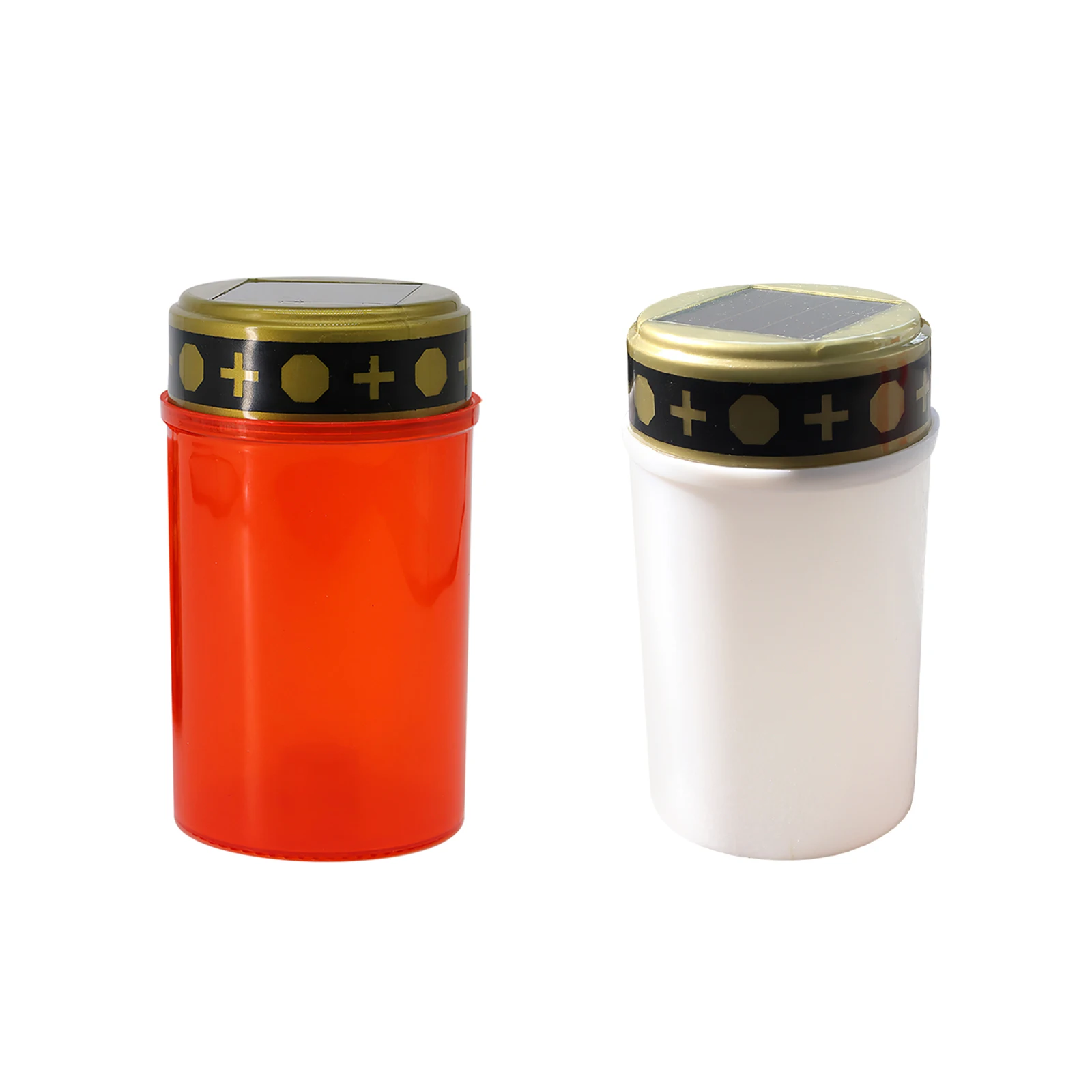 

Solar Grave Light IP44 Waterproof Garden Cemetery Lamp LED Candle Ground Lamp Built In 600mAh Battery Grave Candle Light