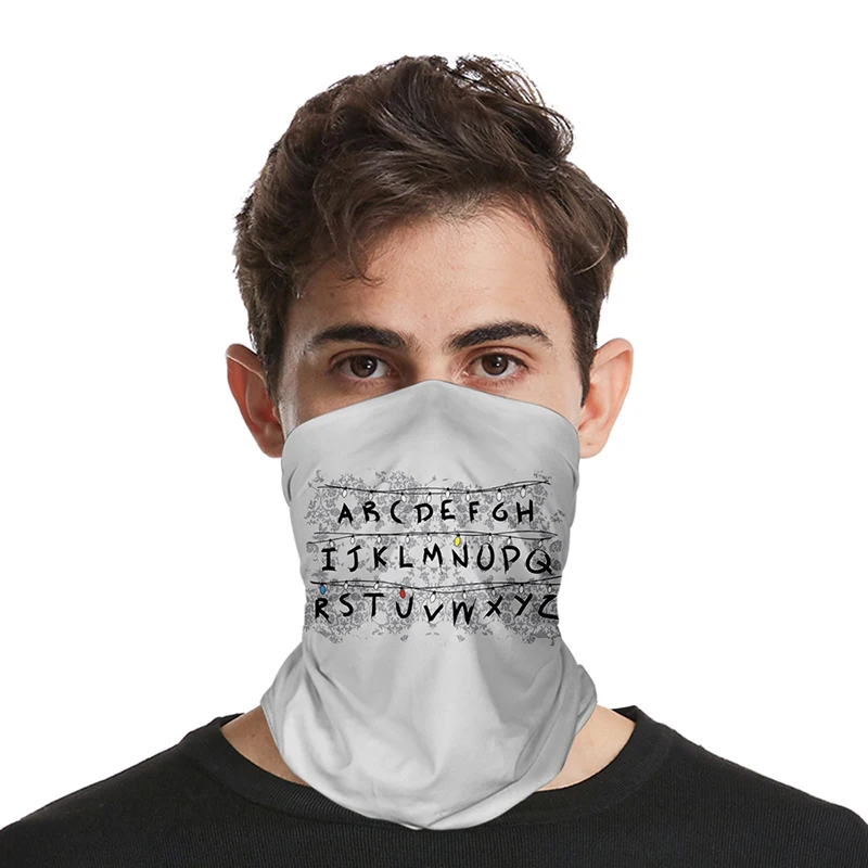 

Stranger Things Cool Design New 3D Seamless Face Mask Motorbike Headwear Magic Scarf Outdoor Cycling Fishing Ski Hiking Bandanas