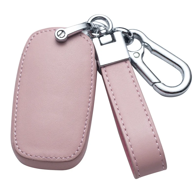 

Leather Car Key Cover Case For Kia Rio QL Sportage Ceed Cerato Forte R GT Stinger Sorento Optima K2 K3 K4 K5 Picanto For Hyundai