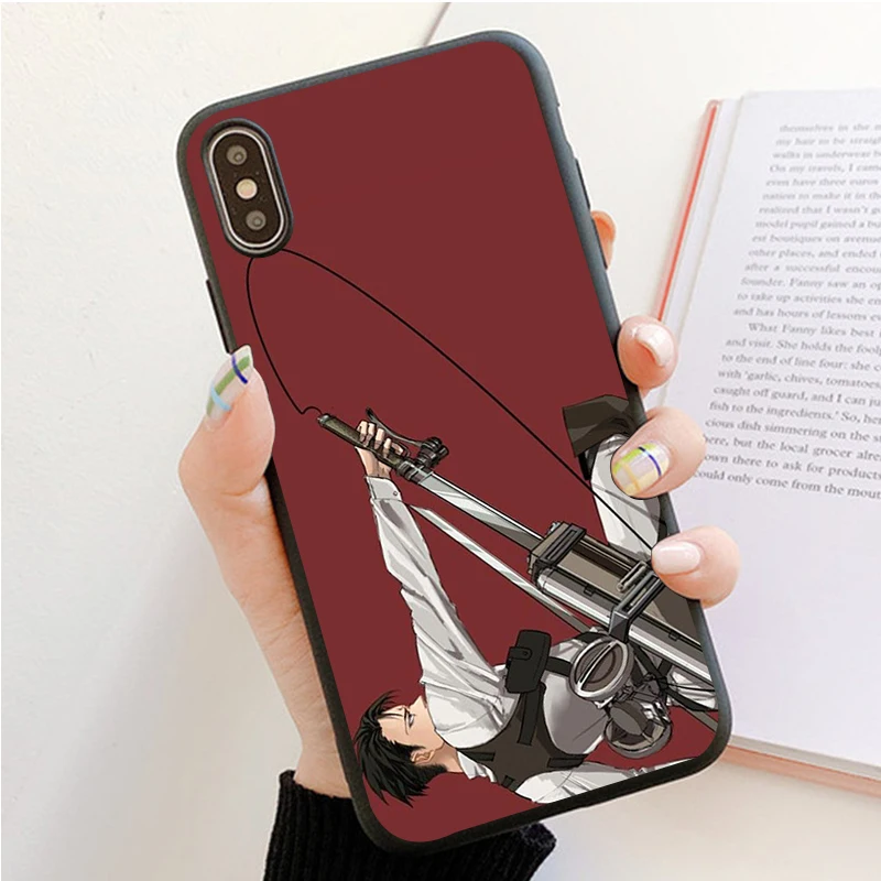 Anime Japanese attack on Titan Black Soft Phone Case For Samsung A10 A20 A30 A40 A50 A70 A21 A31 A51 A71 A41 A32 A42 S52 A72 | Мобильные
