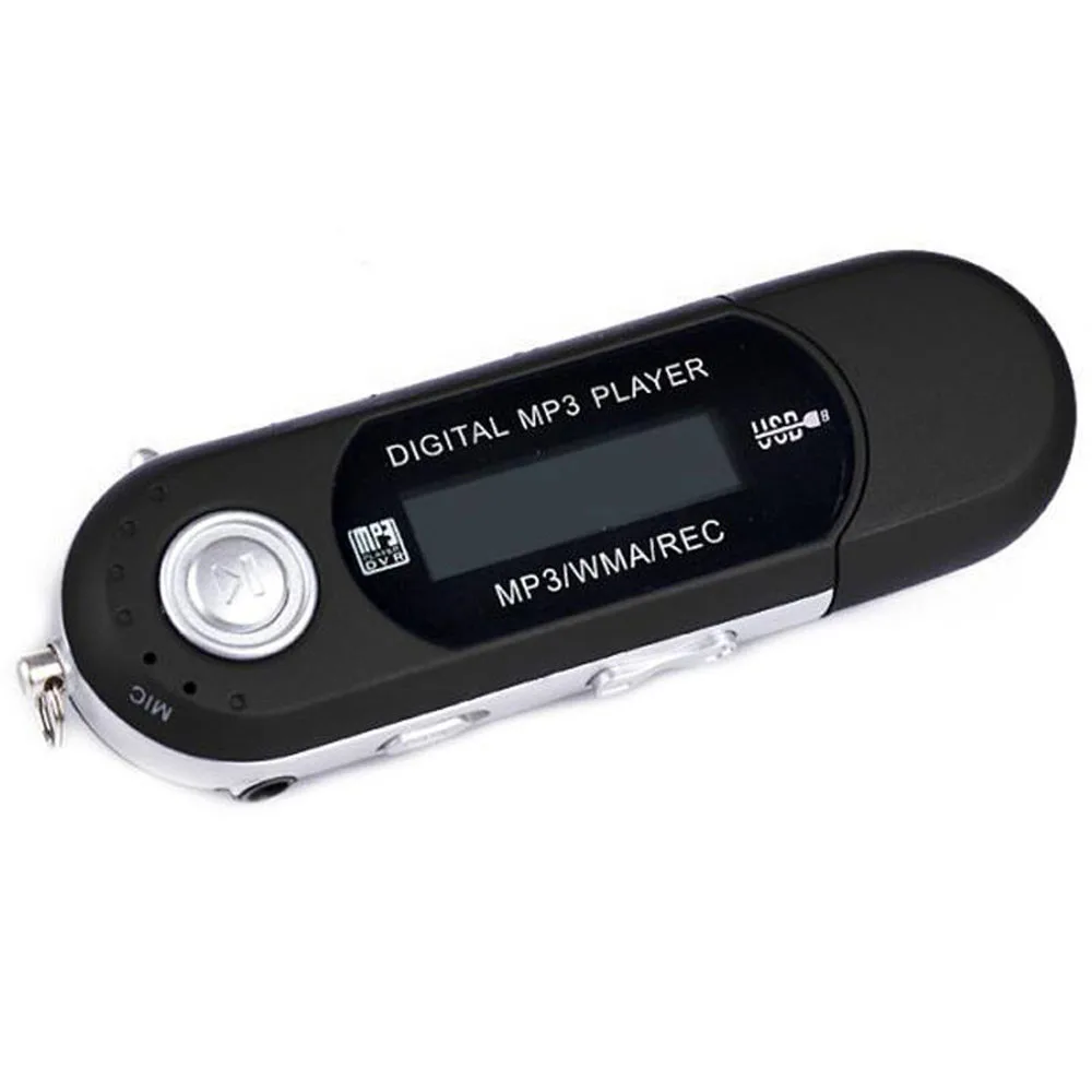 20#8 GB MP3 флеш-диск USB 2,0 lcd мини MP3-плеер с fm-радио Диктофон мини USB флэш цифровой экран lcd