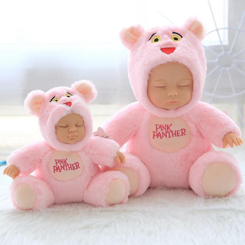 Милые силиконовые куклы Reborn для девочек плюшевые игрушки с животными мягкие ПВХ