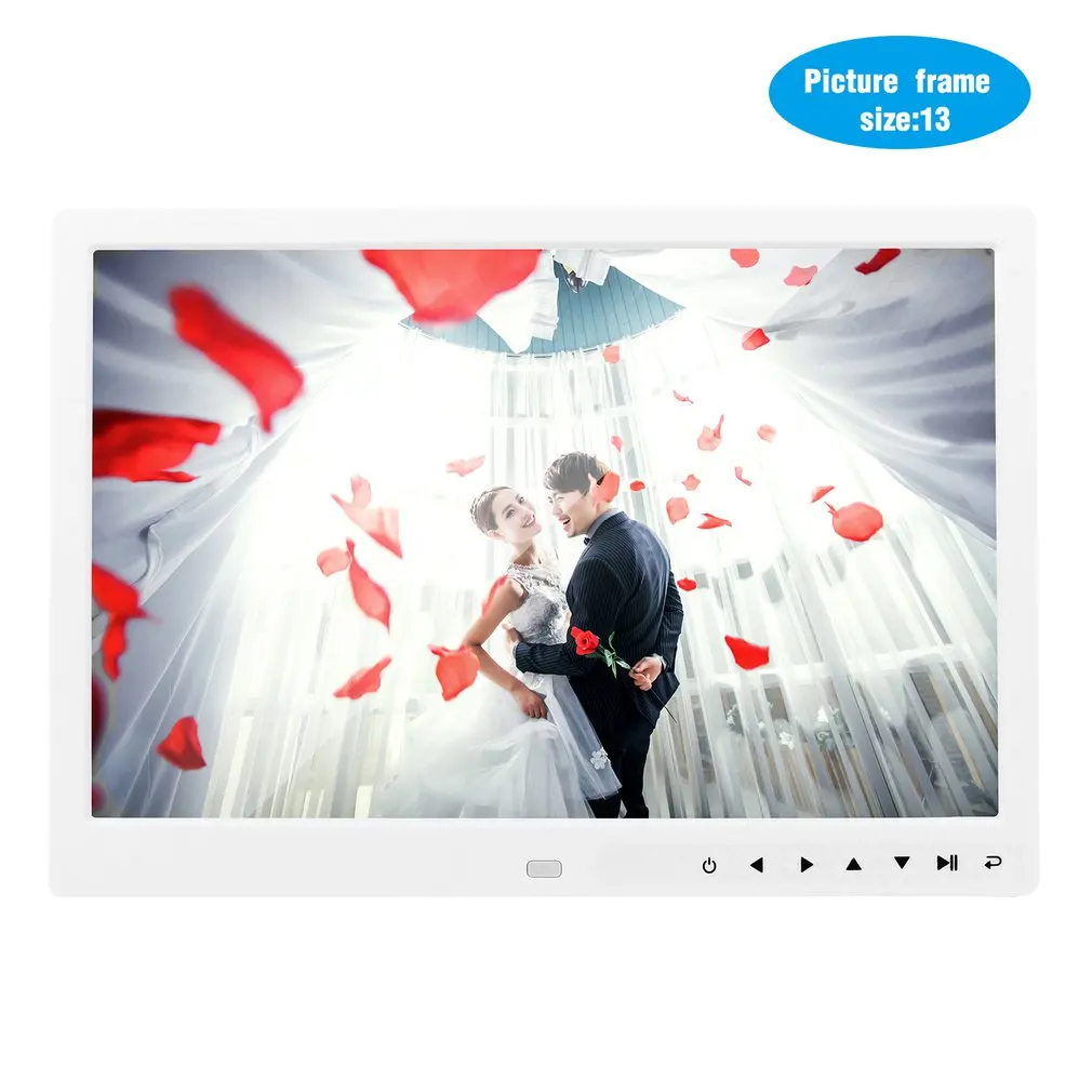 Цифровой фотоальбом DPF 1309T Передняя сенсорная кнопка 13 дюймовая цифровая