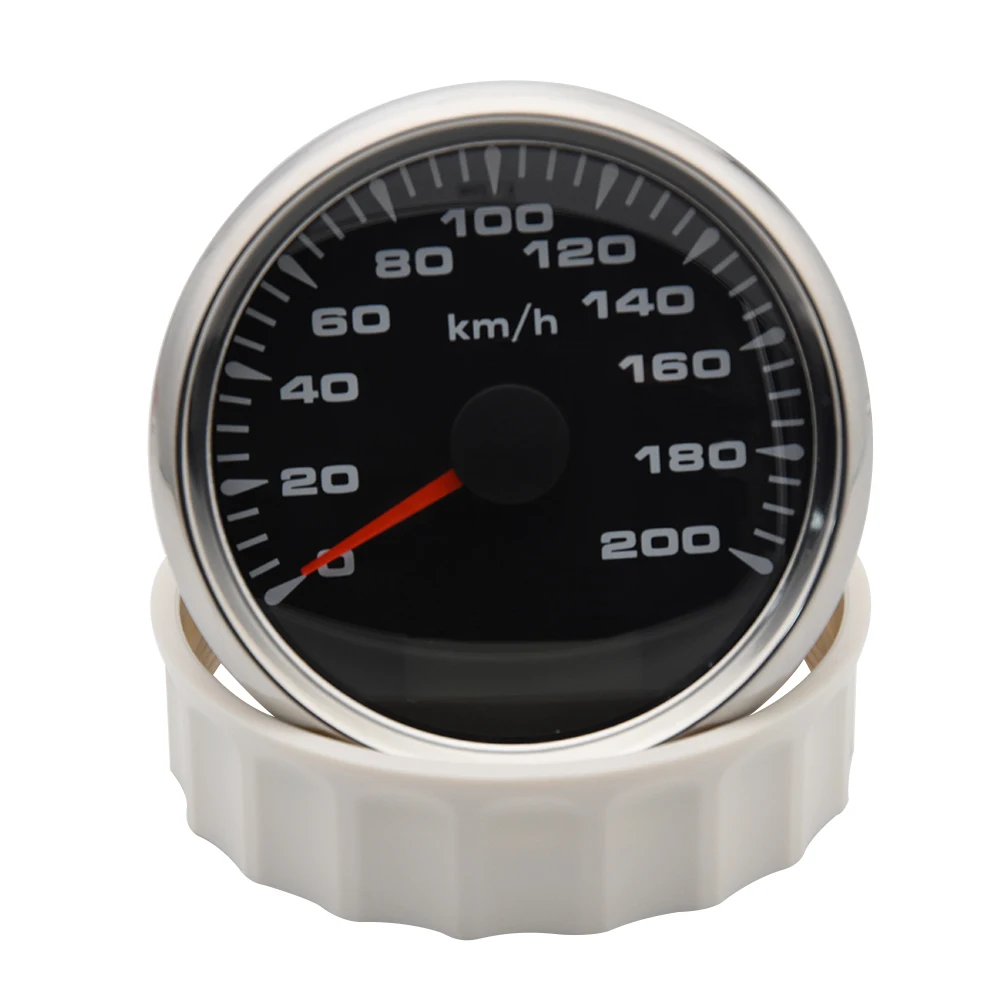 85 мм GPS Спидометр ЖК-датчик 200 км/ч для мотоцикла автомобиля грузовика лодочный