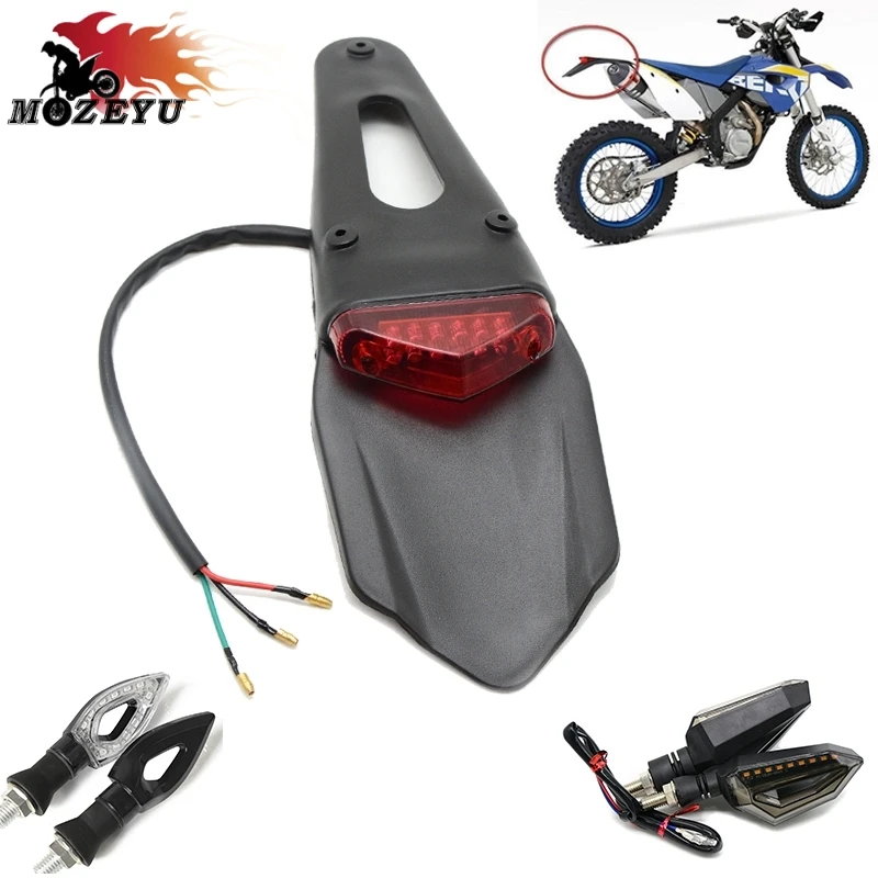

Motorcycle Fender LED Stop Rear Tail Light FOR BETA X-TRAINER Para beta RR 250/300 2T Para beta RR 350 390 400 430 450 498 4T