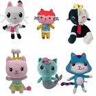 Gabby кукольный домик плюшевые игрушки Mercat мультфильм мягкие животные Русалка Кот Русалка плюшевые куклы для детей рождественские подарки на день рождения
