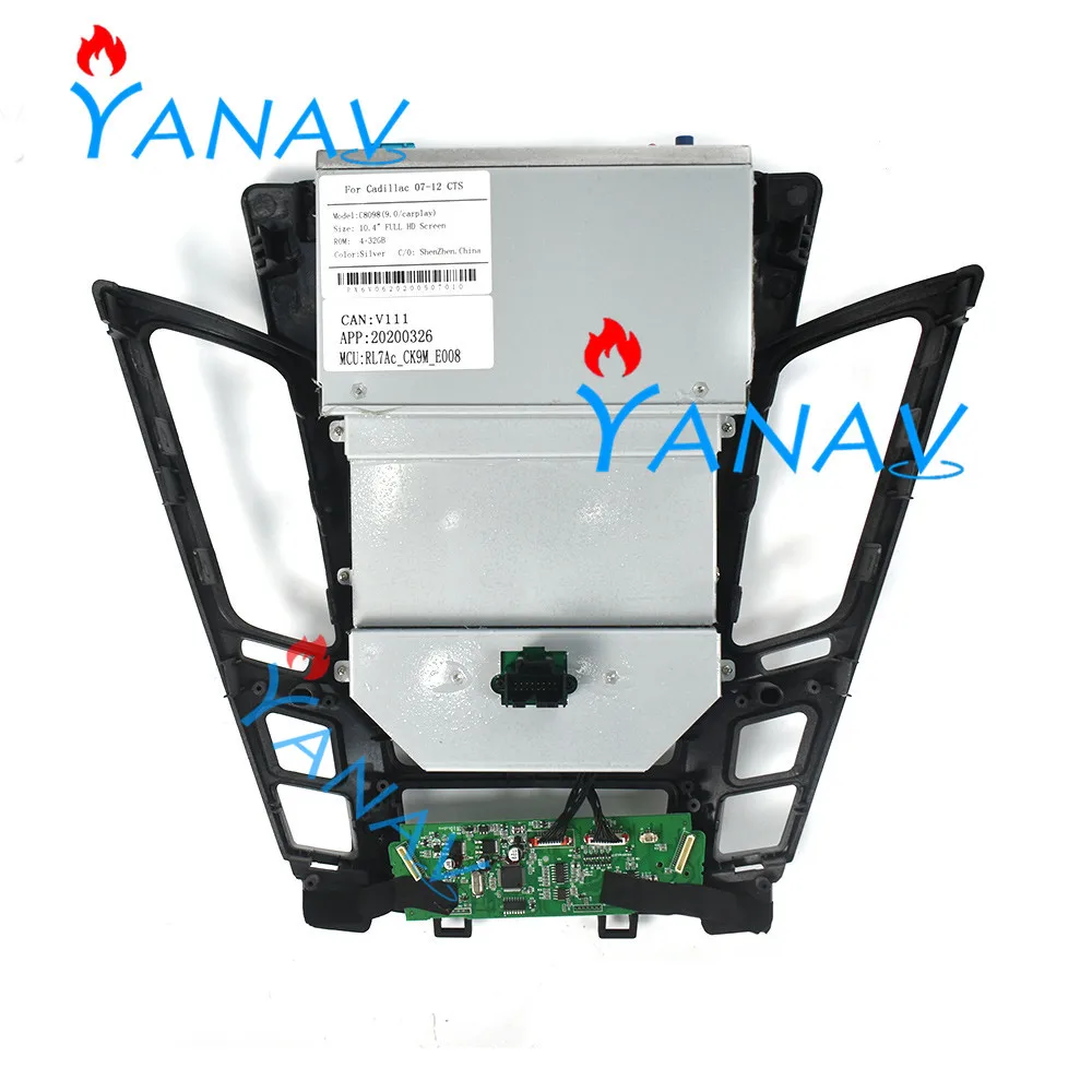 

10.4 inch Tesla style Vertical Screen Car Navigation GPS For-Cadillac CTS 2007-2012 navigation multimedia system auto radio DVD