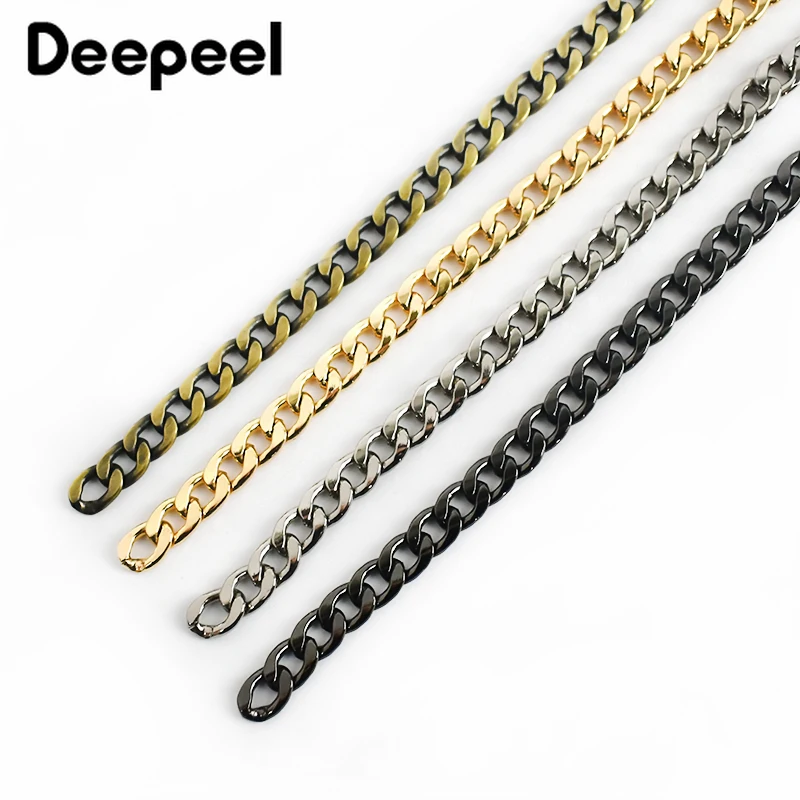 Металлическая цепочка Deepeel 1/5 м 8 мм ремешок на плечо для женской сумки сумочки