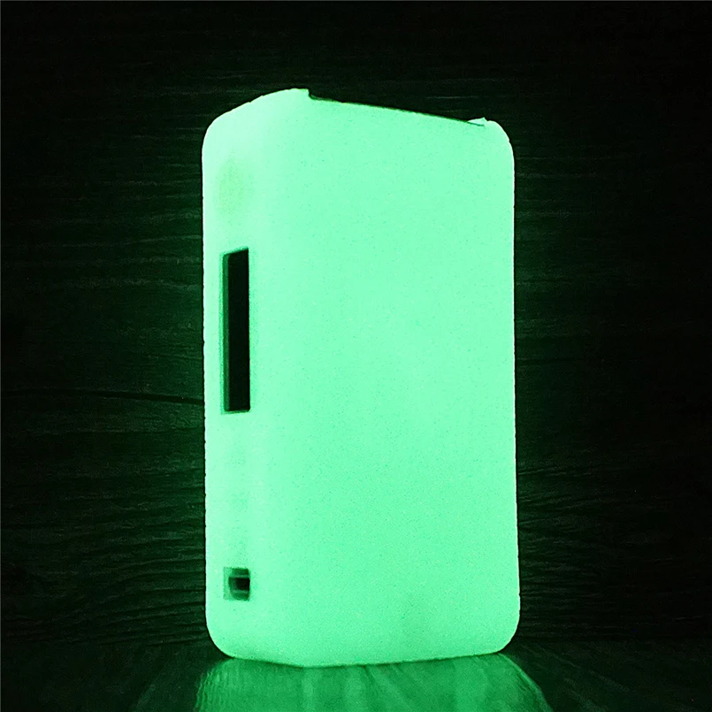 Luminous Силиконовый чехол для Vaporesso GEN 220W TC Box MOD Vape с текстурой, гелевый Чехол - Цвет: Luminous