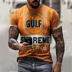 Летняя новая модная трендовая Мужская Повседневная футболка с 3d принтом, мужская рубашка с коротким рукавом и круглым вырезом, летняя футболка с 3D-принтом