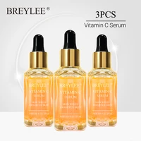 breylee vitamin c serum whitening brighten skin skin care fade dark spots freckle anti aging face cream anti melanin 3pcs