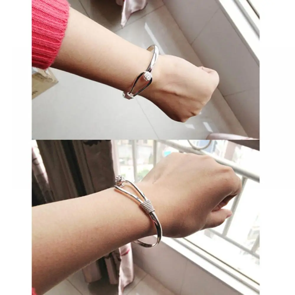 

Fashion Woman Fashion Charm Box Blossom Jewelry Plating Bangle Bracelet