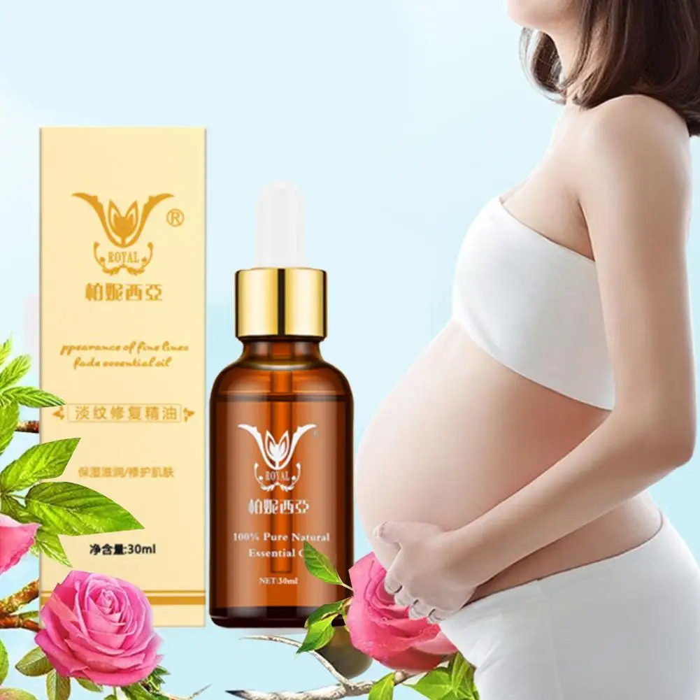 

30ml Stretch Marks Removal Essential Oils Pure Natural Obesity Skin Anti-Wrinkle Stretch Care Remover Marks Repair Postpart P1O3
