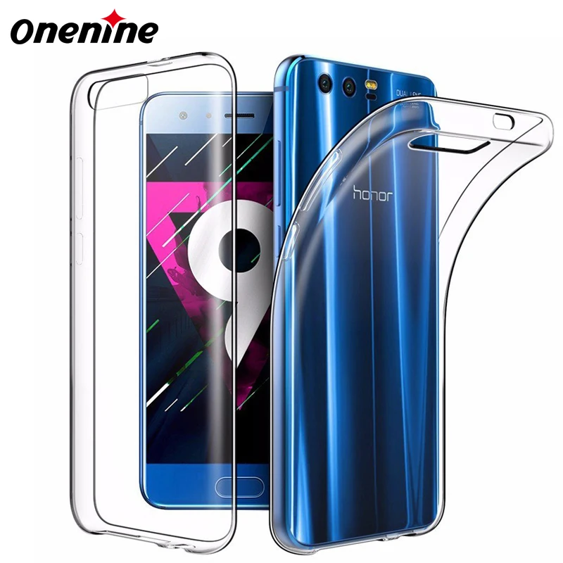 Soft TPU Case for Huawei Honor 9/9i/Lite Case Transparent Silicone Phone Back Cover 360 Protective Clear Bag Shell Honor9Lite
