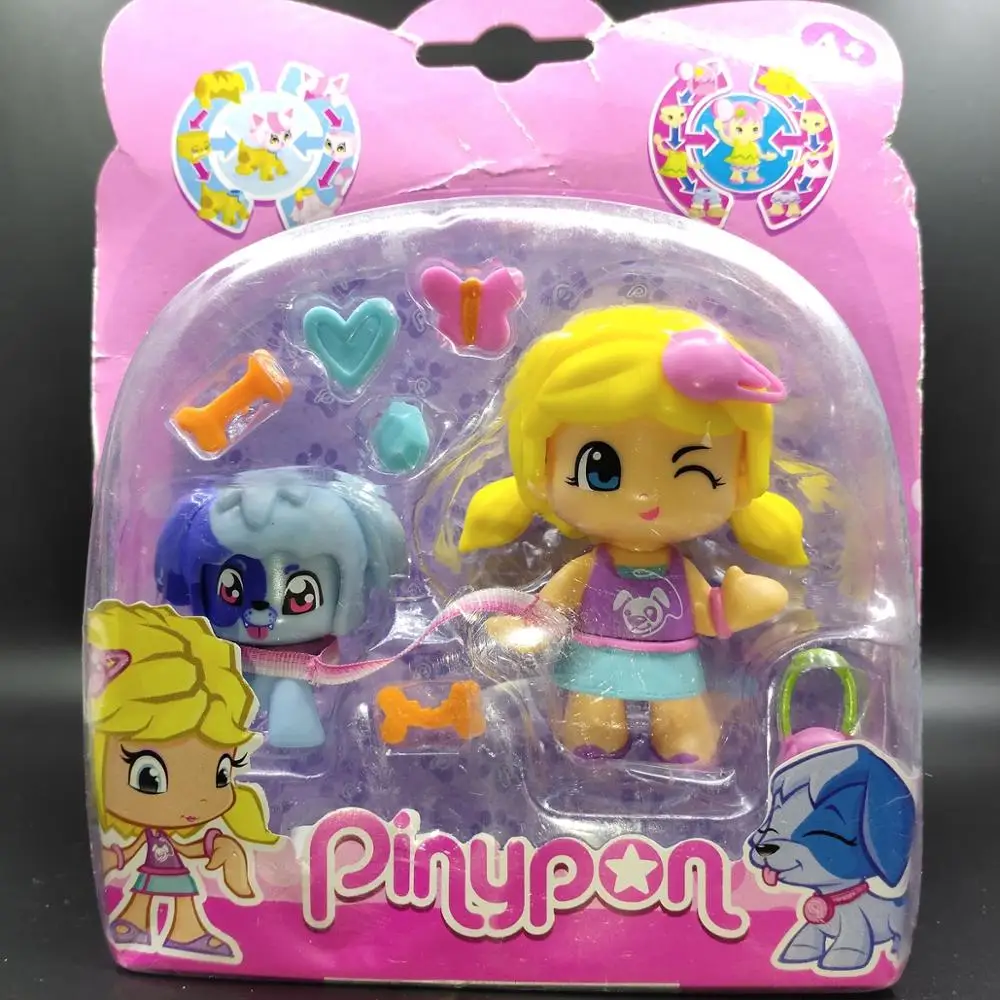 A3-1Pc Box Можно выбрать оригинальные ароматизированные куклы Pinypon, модная Кукла для девочек и мальчиков, игрушки - Цвет: A3-1Pc Box
