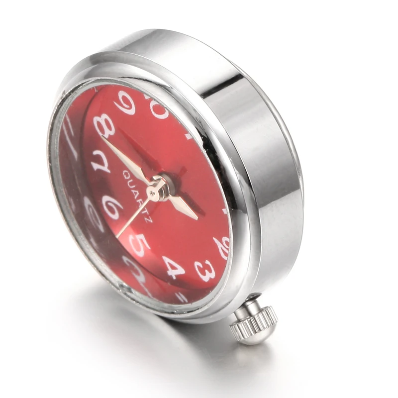 Mixs 10 шт./лот стеклянные часы талисманы на кнопках подходят для 18 мм/20 мм сделай сам