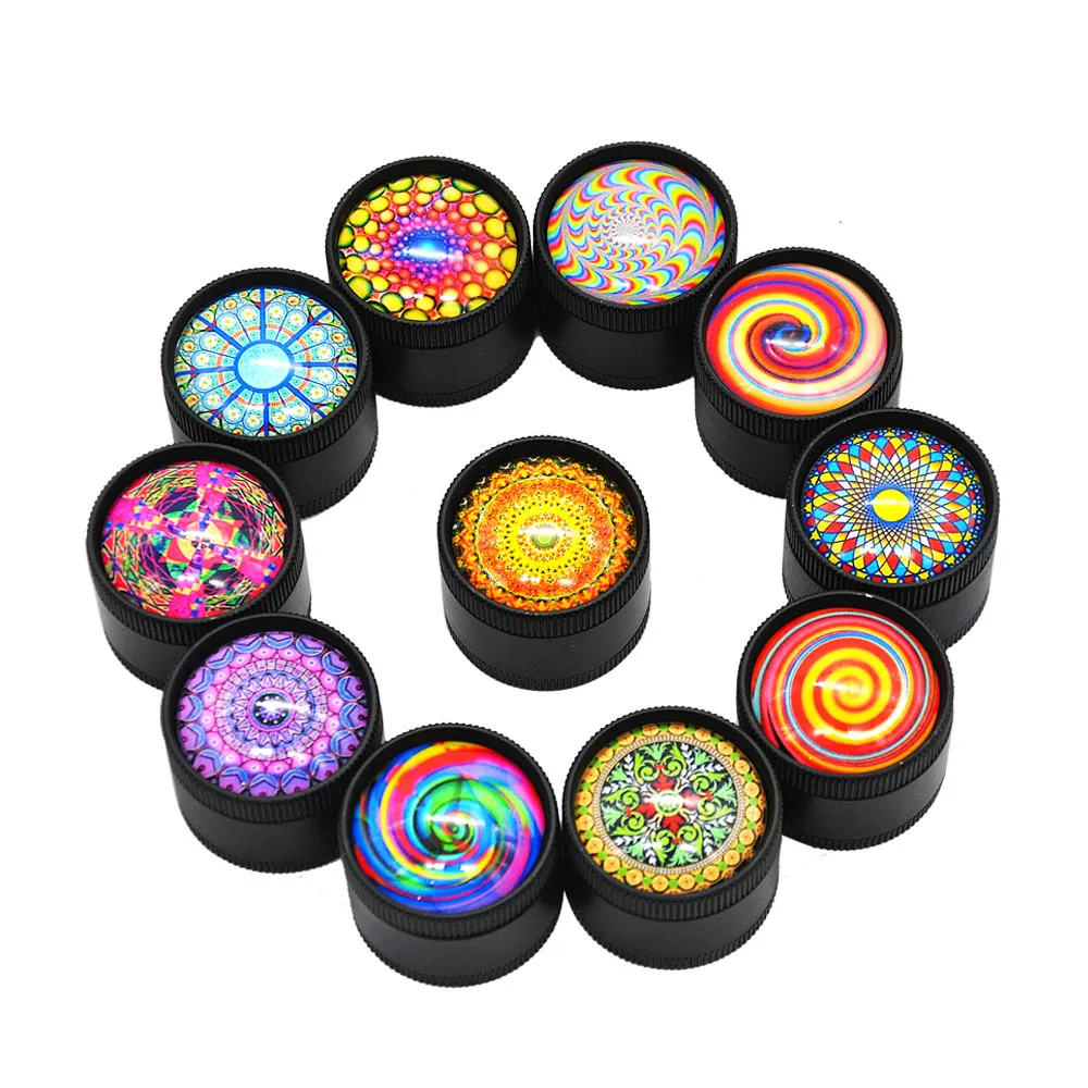 

Metal Herbal Tobacco Grinder Machine Diameter 30mm Herbal Amsterdam Grinder Exquisite Appearance 3 Layer Herbal Spice Grinder