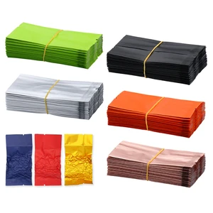 200 шт.лот, вакуумные пакеты из алюминиевой фольги для упаковки чая, пищевых продуктов, кофе, чая из майларовой фольги