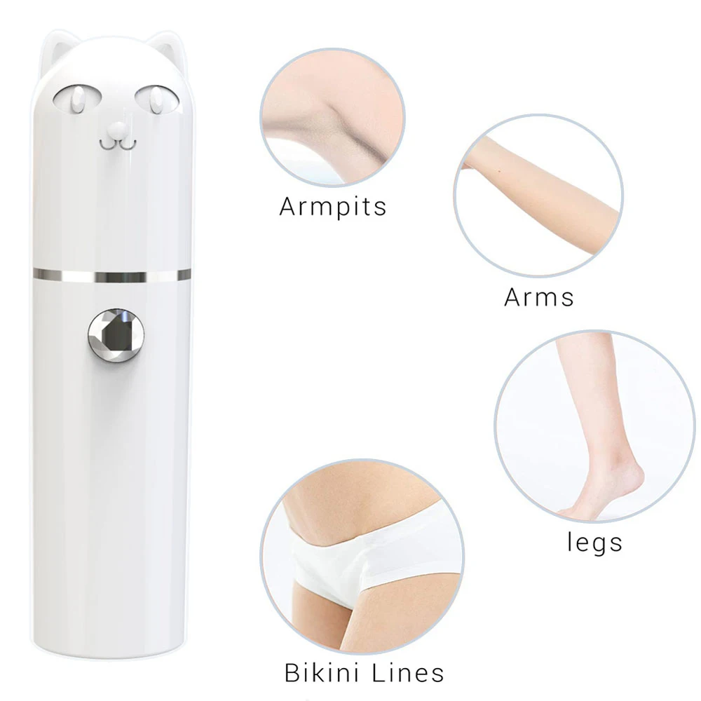 

Electric Epilator Trimmer Women Painless Mini Shaver Lady Female Bikini Upper Lip Face Razor Body Hair Remover