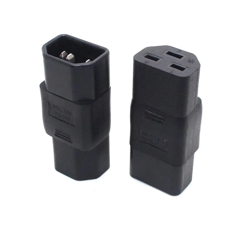 Переходник питания IEC320 C14 на C21, IEC 320, C14, абзац PDU UPS, 15 А, C21, гнездо