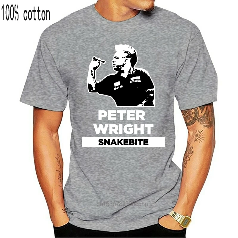 Snakebite Питер Райт Дартс синяя футболка S XXL World Champs 2020 неофициальная|Футболки| |