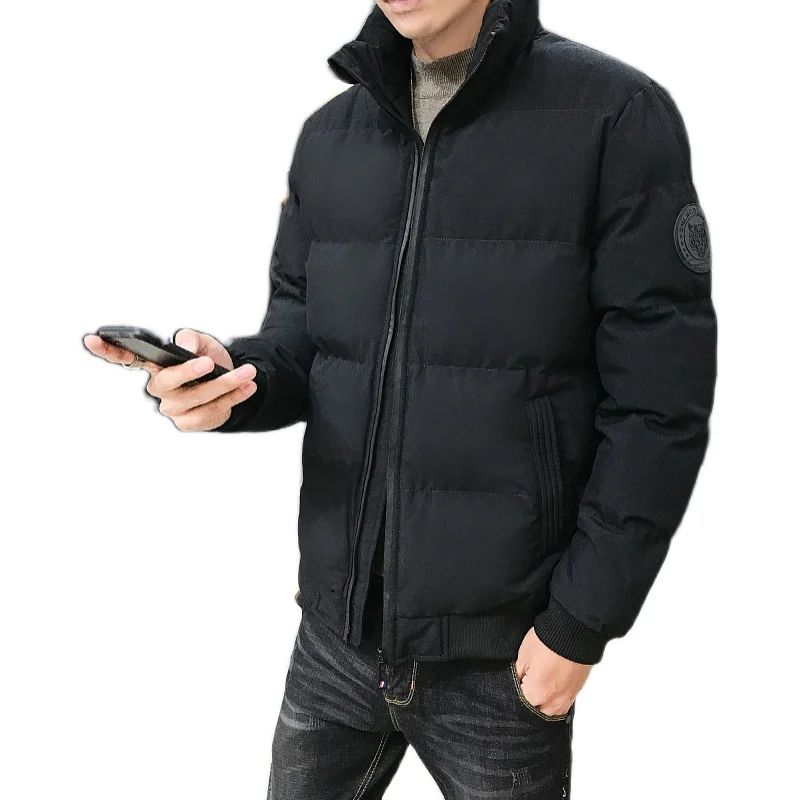 Новинка 2020 Зимний пуховик для мужчин Толстая теплая толстовка на белом утином