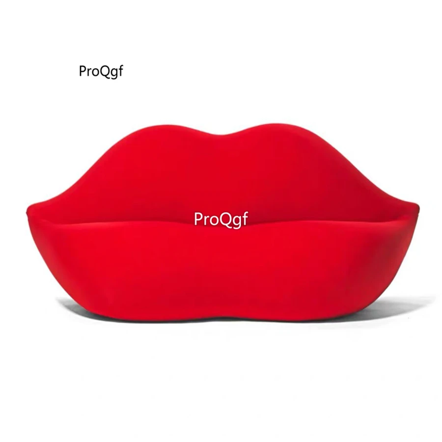 Prodgf 1 Set Red mouth Shape ins Sofa | Мебель