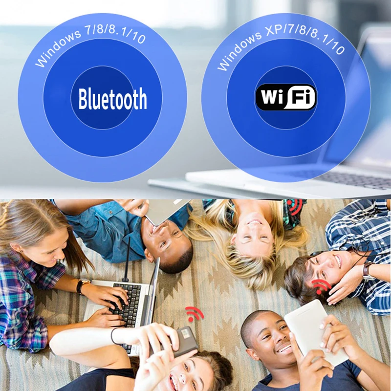 

600Mbps Wireless Signal Booster Wifi Range Extender Dual Band USB Adapter Antenna SP99