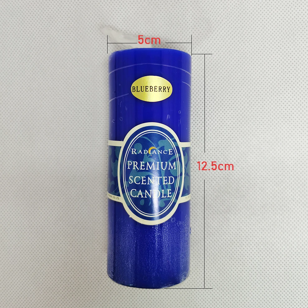 

4PCS/Box European Style Cylindrical Candle Smokeless Weddings Scented Candle Floral Fragrance Aroma Candle For Home Decorations