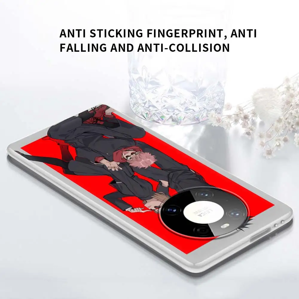 

jujutsu kaisen Fashion Phone Case For Huawei Y6 Y7 Y9 2019 Y8p Y6p Y5p Y8s Y9a Y7a Mate 20 Lite Soft Matte Funda Cover Coque