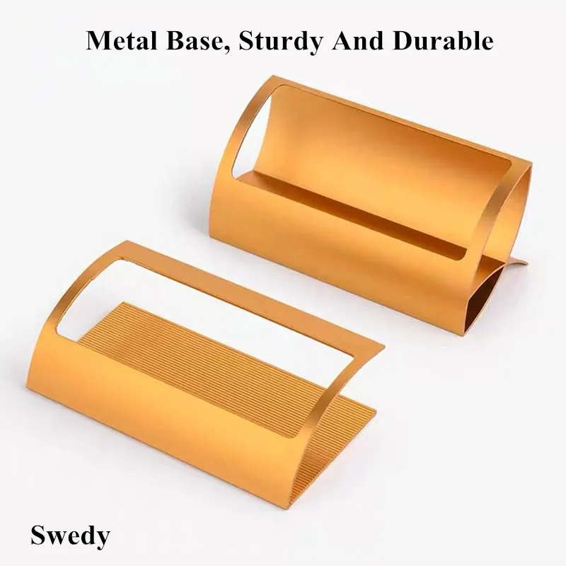 

Desktop CounterTop Metal Business Card Holder Box Display Stand Credit Name Card Case Office Card Collection Organizers