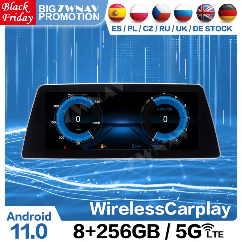 

Мультимедийный радиоприемник Carplay, 256G, Android 11, для BMW 5GT 53.5GT 540GT 520 525 523 G30 2018, автомобильное аудио, стерео, видео, головное устройство