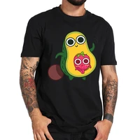avocado and strawberry arrival t shirt 2019 summer cotton men t shirt fashion short sleeve shirt