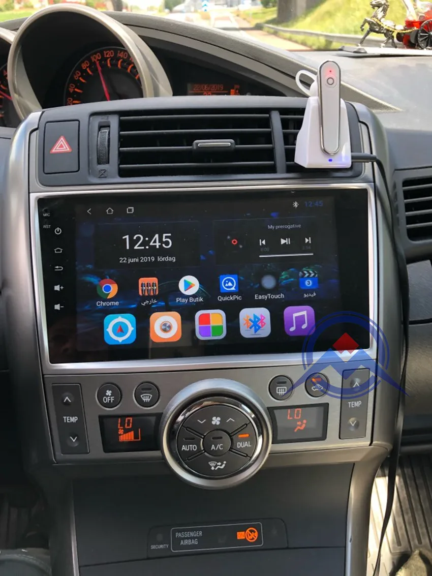 ZOHANAVI Авторадио android 9,0 octacore для Toyota Verso EZ 2007 2008 2009 радио gps стерео с картами