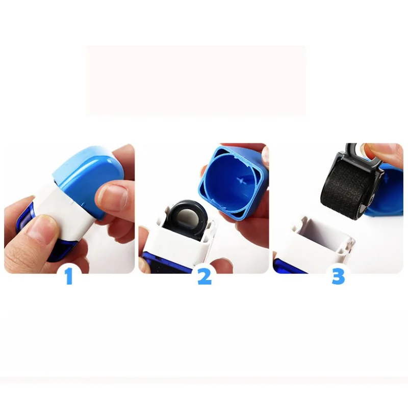 Печать безопасности ролик портативный самозаправляемый защита от кражи штамп